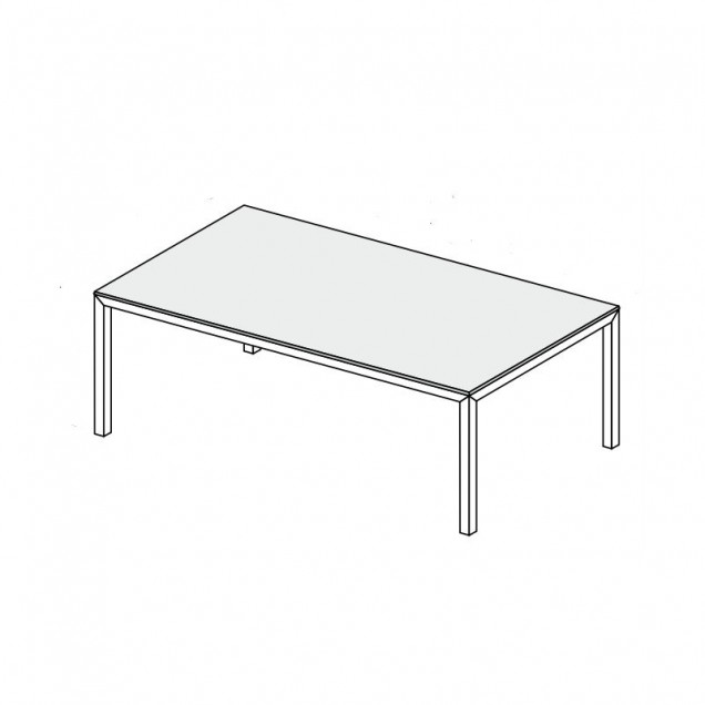 Scrivania Direzionale Stile Minimale UD122VM