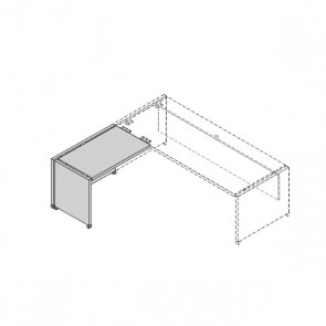 UD105NF Piano Allungo Complanare con Base