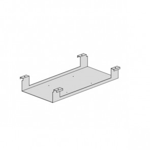 Canalina Portacavi Doppia per Bench UOP902AB 