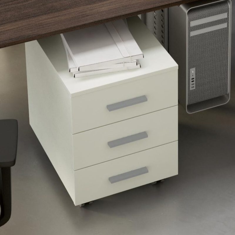Cassettiera su Ruote a 3 Cassetti UD124VM - immagine 3