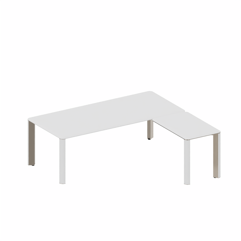 Scrivania Direzionale con Allungo Laterale Appeso a Dx o Sx UD112LA