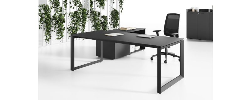 Scrivania Direzionale con Fianco ad Anello UD108LA-3294