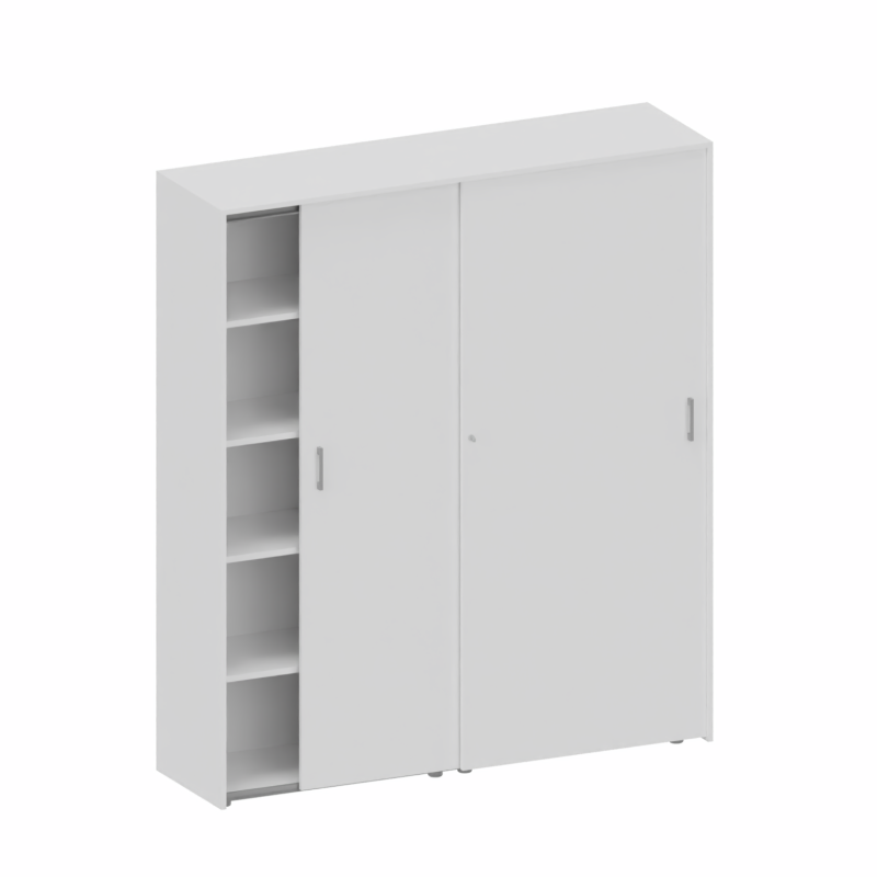 Contenitore Legno con Ante Scorrevoli UOP942AB - immagine 3