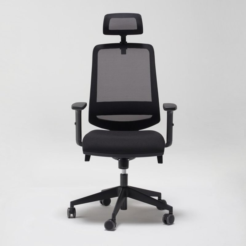 Poltrona Operativa Ergonomica con Schienale in Rete SOP910ML - immagine 2