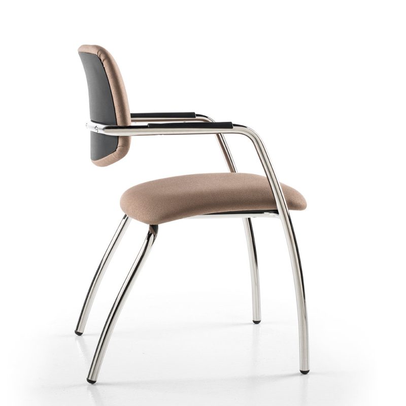 Sedia Fissa per Ospiti/Riunioni/Attesa con Base a Slitta o a Quattro Gambe SVA410FZ - immagine 3