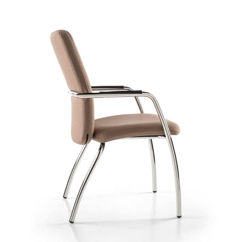 Sedia Fissa per Ospiti/Riunioni/Attesa con Base a Slitta o a Quattro Gambe SVA410FZ - immagine 9