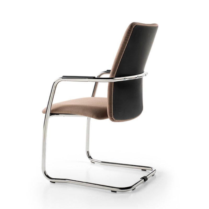 Sedia Fissa per Ospiti/Riunioni/Attesa con Base a Slitta o a Quattro Gambe SVA410FZ - immagine 4