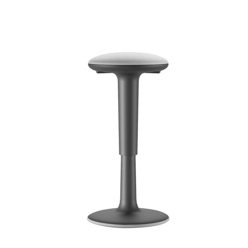 Sgabello Oscillante con Altezza Regolabile e Sedile Imbottito Rivestito SVA332US